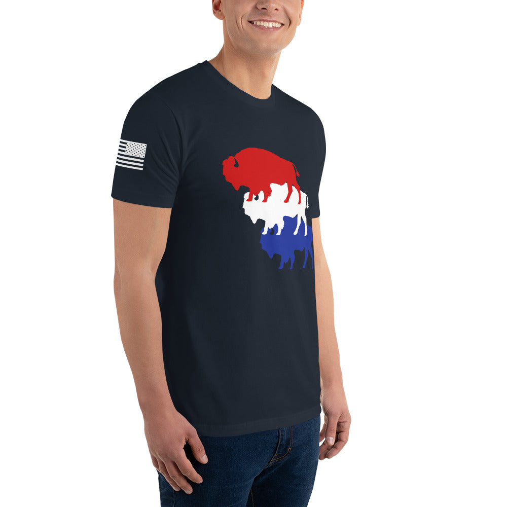 USA! USA! USA! Short Sleeve T-shirt