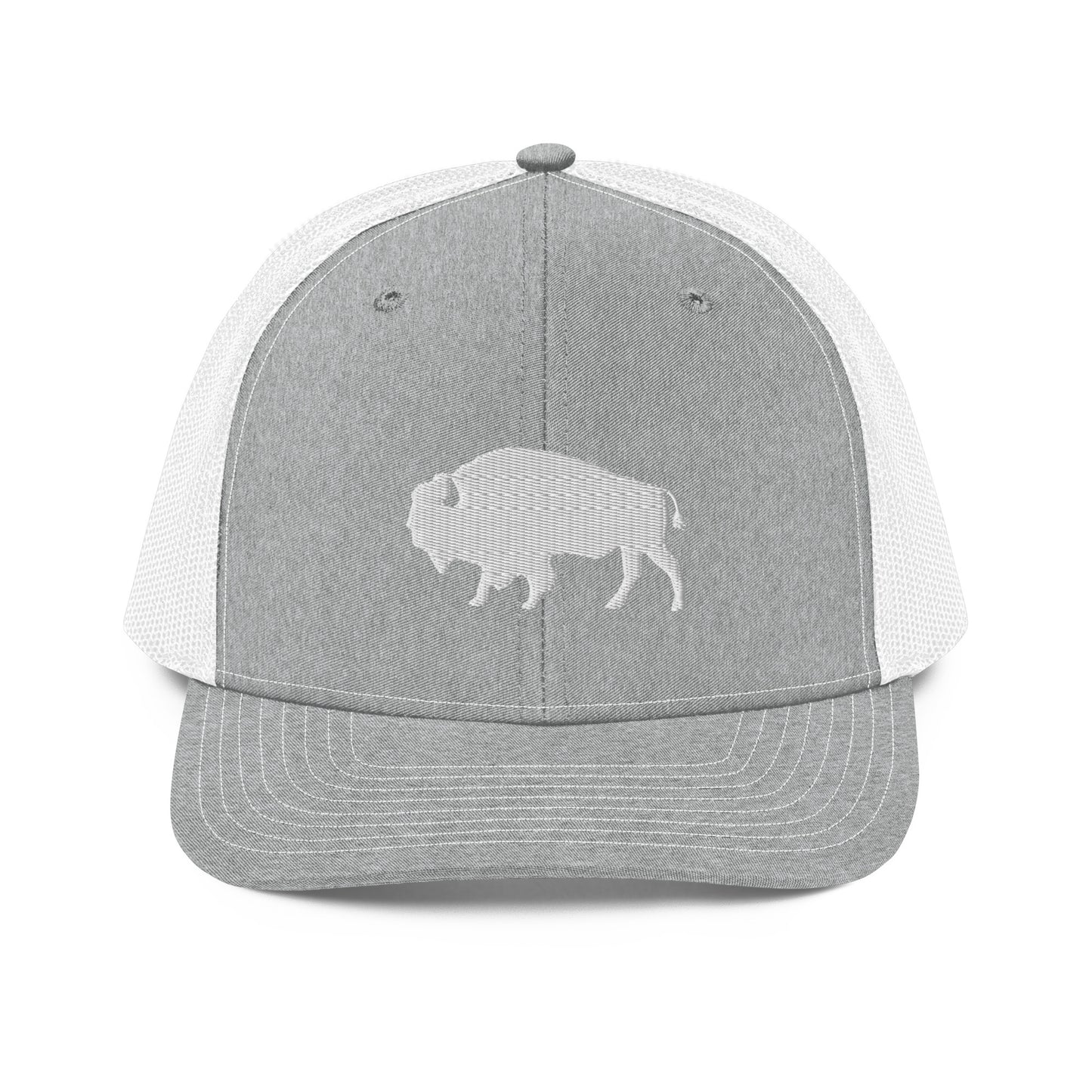 Embroidered Buffalo Trucker Cap